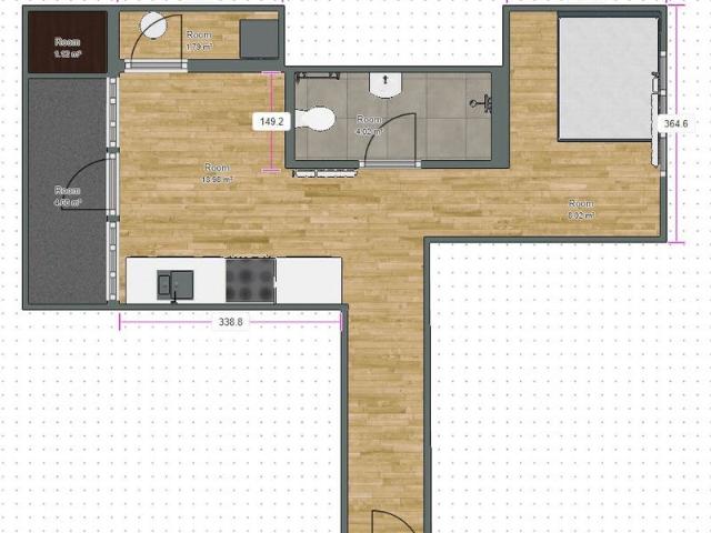 appartement in Groningen, Borneoplein