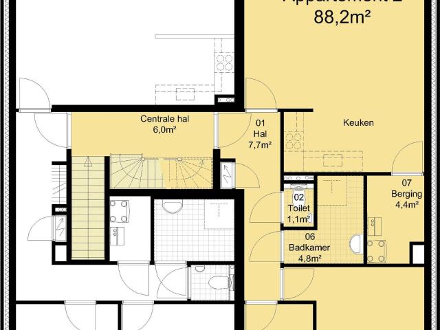 appartement in Kerkrade, Akerstraat