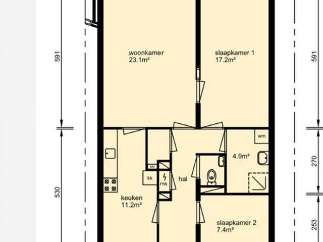 appartement in Nieuwegein, Abraham Kuyperpark