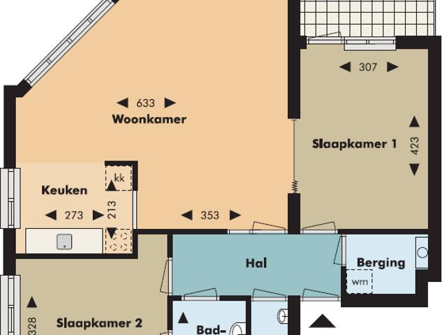 appartement in Odijk, Koekoeksbloem