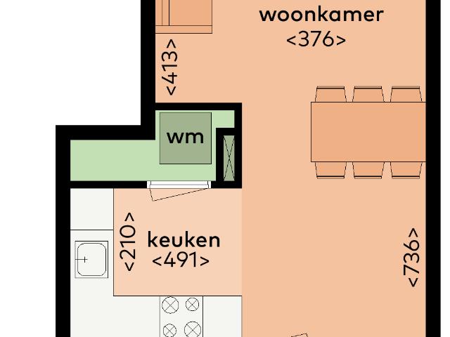 appartement in Purmerend, Vesta