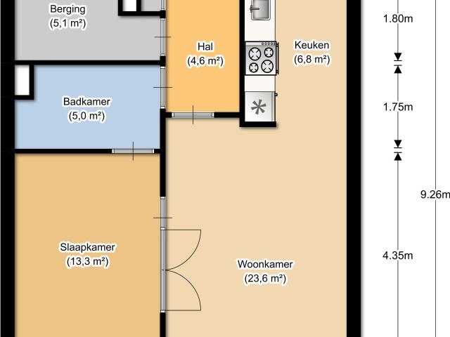 Appartement in Rheden