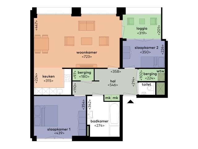 Appartement in Rotterdam
