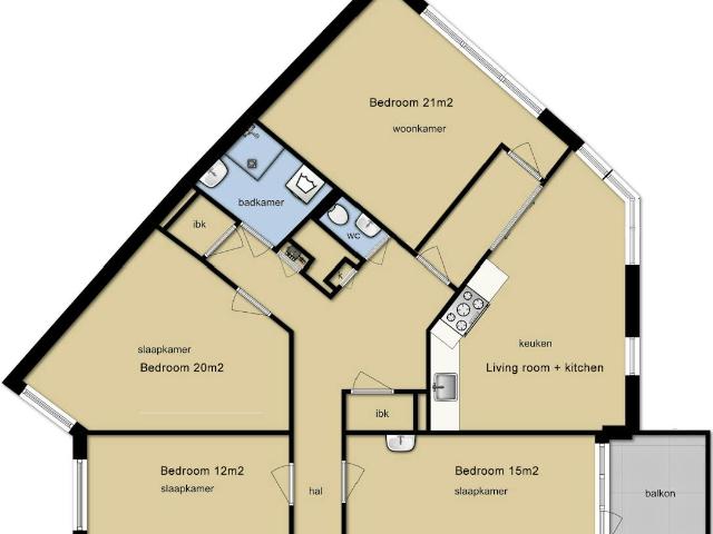 Appartement in Rotterdam