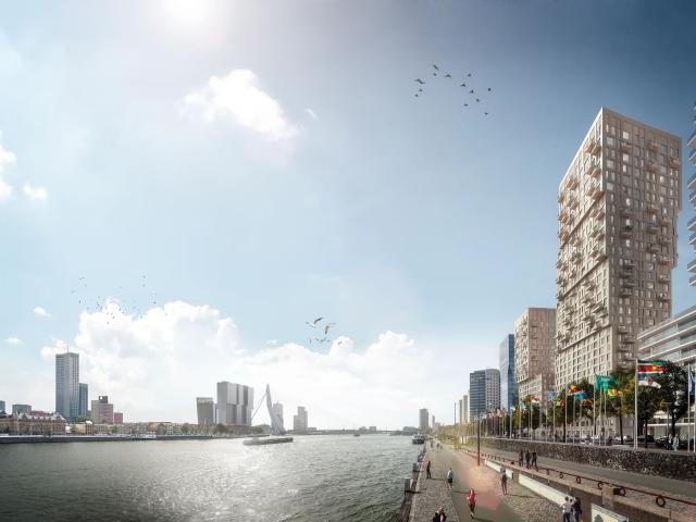 appartement in Rotterdam, Hertekade