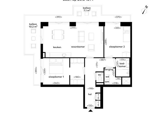 appartement in Rotterdam, Laan op Zuid