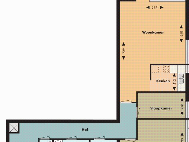 appartement in Rotterdam, Strevelsweg