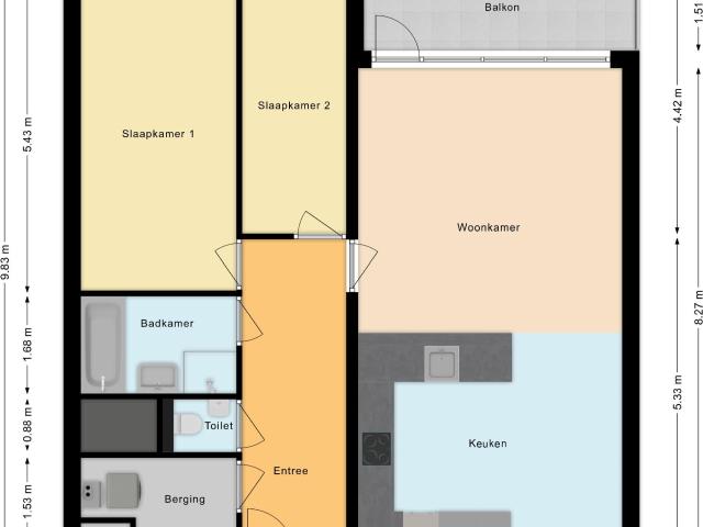 appartement in Rotterdam, Watertorenweg