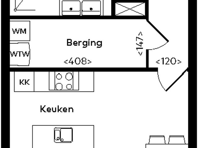 appartement in Rotterdam, Zalmstraat