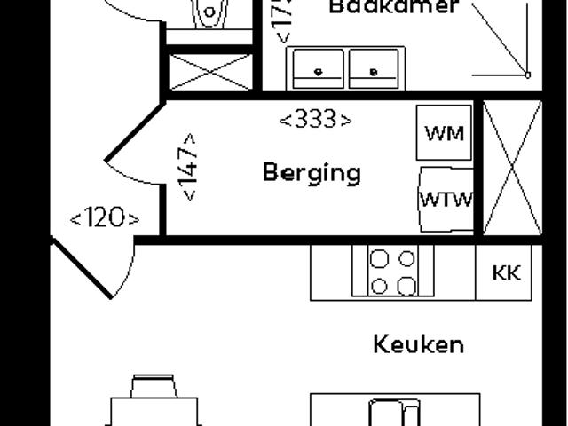 appartement in Rotterdam, Zalmstraat