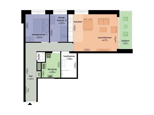 Appartement in 's Gravenhage
