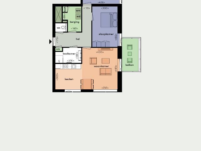 Appartement in 's Gravenhage