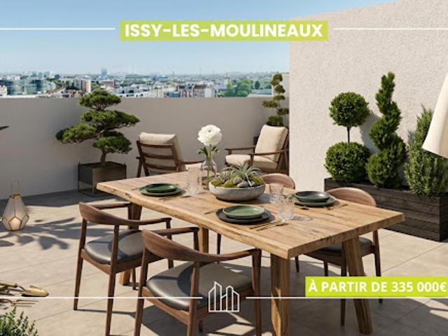 Appartement Issy les Moulineaux 3 pièces RÉSIDENCE CRESSON PROX DE LA GARE