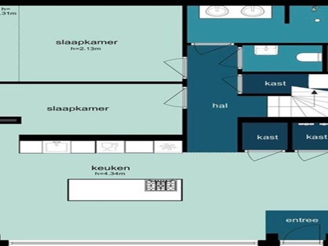 Appartement Johan van der Keukenstraat in Amsterdam