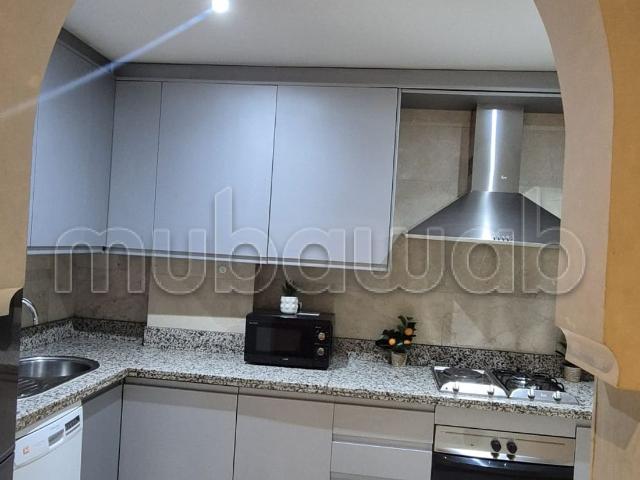Appartement joliment meublé à louer à Guéliz