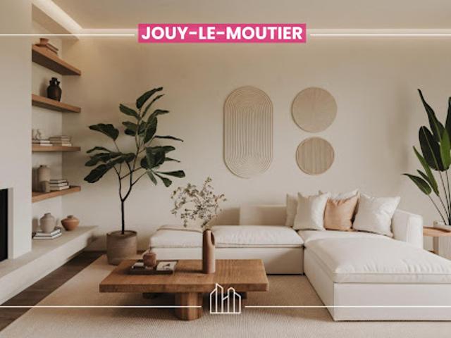 Appartement Jouy le Moutier 2 pièces RESIDENCE CLEMENCEAU PROCHE COMMODITÉS