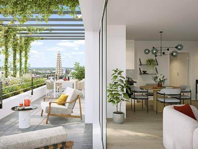 Appartement Joue les tours 3 pièces Coeur de Ville