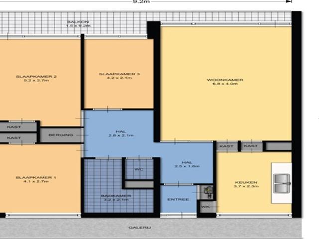 Appartement Kamphuizenlaan in Arnhem