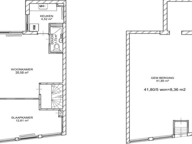 Appartement Korte Koningsstraat in Amsterdam