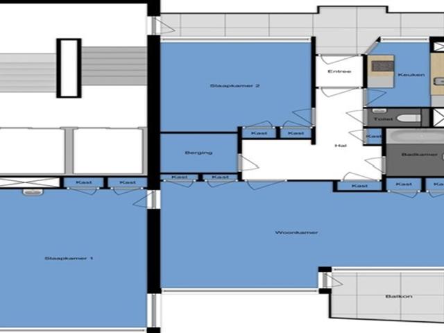Appartement Kruiskade in Rotterdam