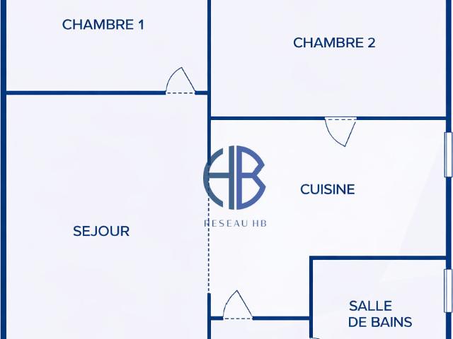 Appartement La Tour Du Pin 2 pièce s 49.75 m2