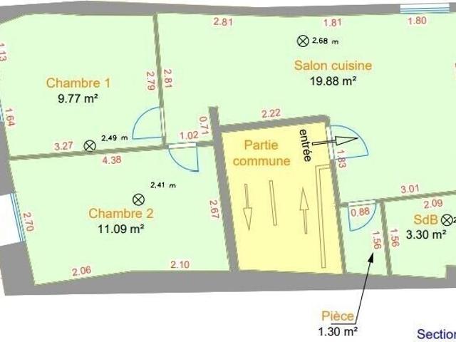 Appartement La Valette du Var 3 pièces 45 m²