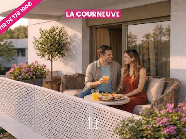 Appartement La Courneuve 4 pièces RÉSIDENCE MARGUERITE TVA 5.5%