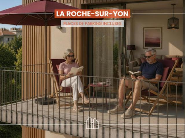 Appartement La Roche sur Yon 2 pièces RÉSIDENCE ÉLINE PROX COMMERCES