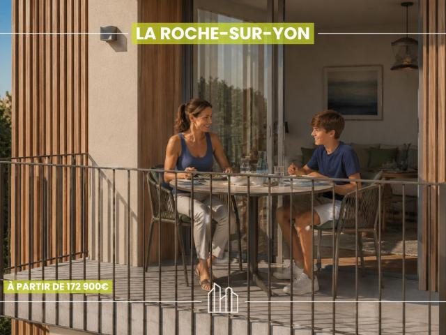 Appartement La Roche sur Yon 3 pièces RÉSIDENCE LÉONIE PROX COMMODITÉS