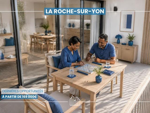 Appartement La Roche sur Yon 3 pièces RÉSIDENCE OLIVER PROX COMMERCES