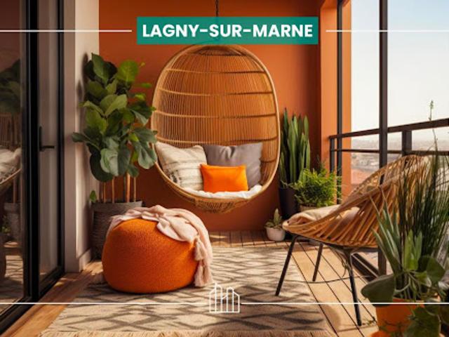 Appartement Lagny sur Marne 3 pièces QUARTIER DES BORDS DE SEINE PROCHE MAIRIE