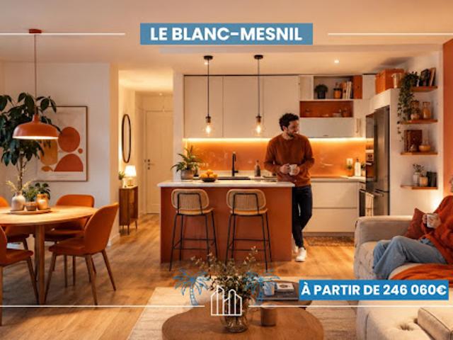 Appartement Le Blanc Mesnil 2 pièces JARDINS SOLEIL ? PROCHE GARE