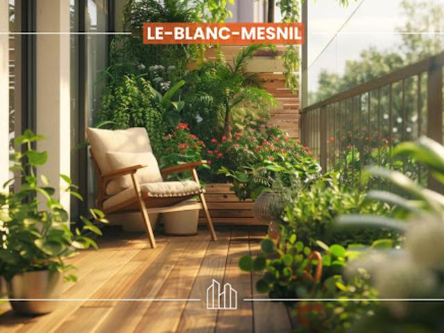 Appartement Le Blanc Mesnil 4 pièces COEUR DE VILLE PROX LOISIRS ET COMMERCES