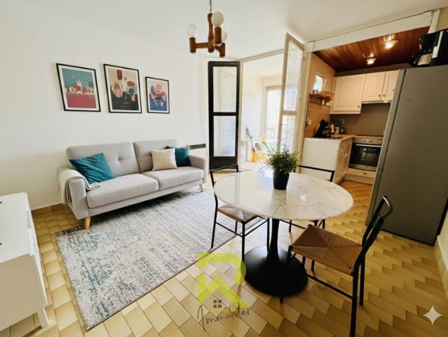 APPARTEMENT LE CAP D'AGDE 2 PIECES REZ DE CHAUSSEE PARKING