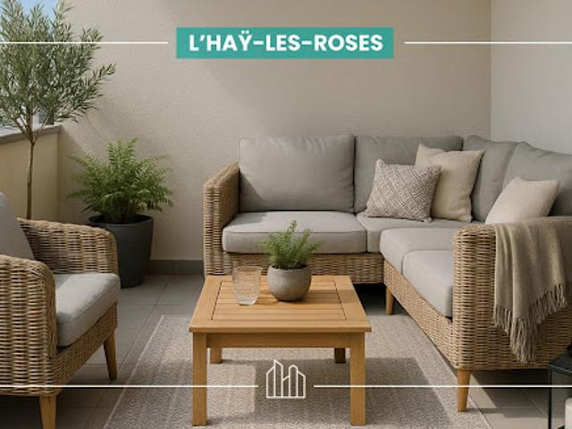 Appartement L'hay les roses 2 pièces CENTRE VILLE PROCHE COMMODITE