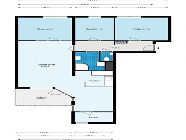 Appartement Liendenhof in Amsterdam