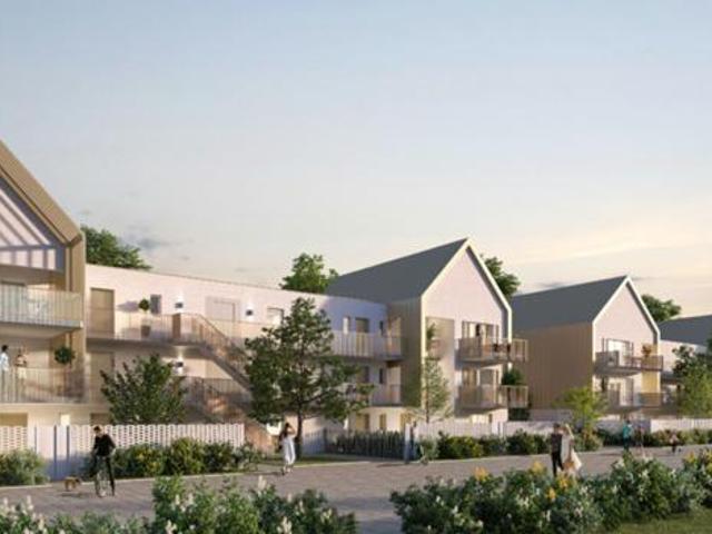 Appartement loué vide T2 de 44 m2 avec terrasse et parking