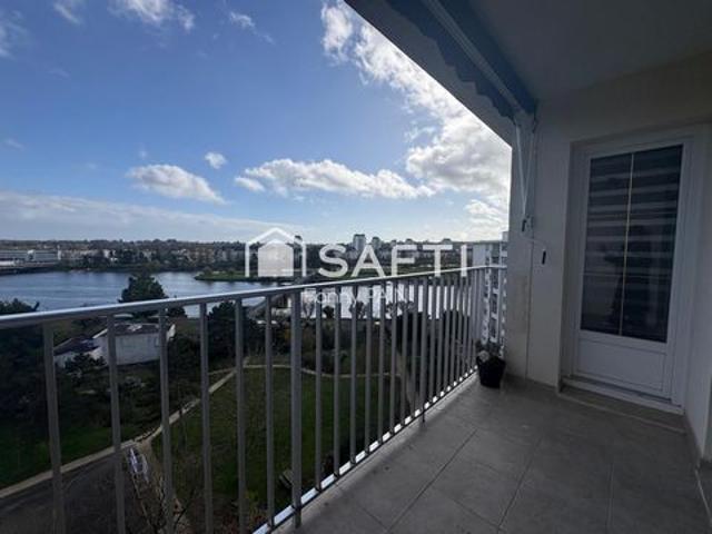 Appartement lumineux 3 pièces – 71 m² – Vue vallée du Cher