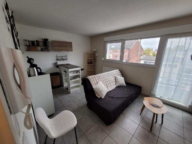Appartement lumineux à louer à Amiens, 1 pièce, 22m², si