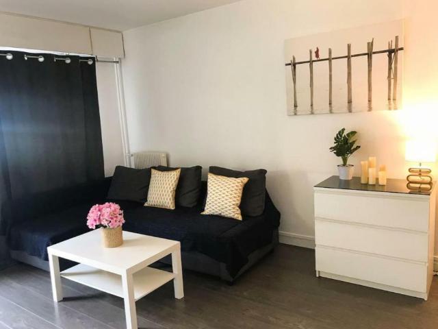 Appartement lumineux à louer à Lyon 7ème, 1 pièce, 23m², situé au 3ème étage