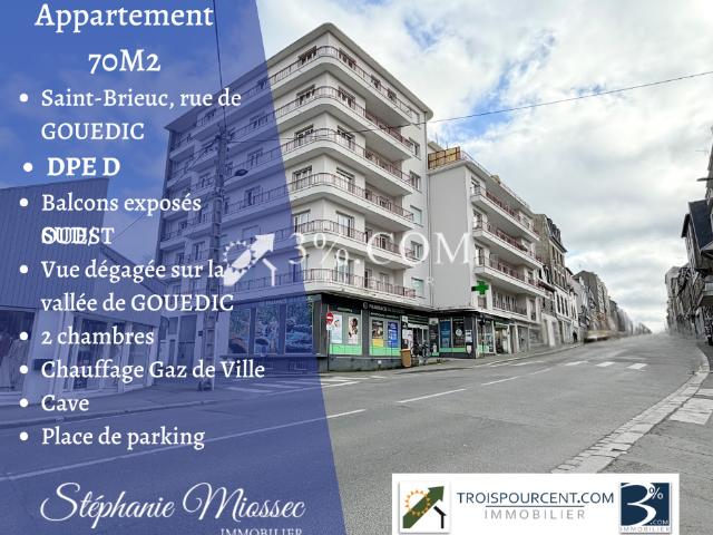 Appartement lumineux avec balcon Vue dégagée Proche cent
