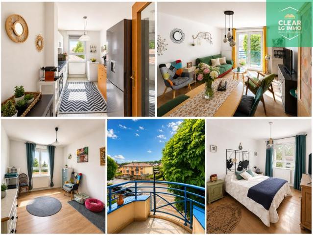 Appartement lumineux avec balcon et garage à Hagondange