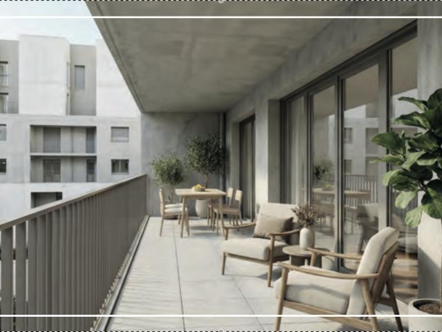 Appartement lumineux avec terrasse Parking en sous sol Notaire offert