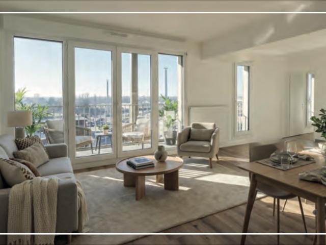 Appartement lumineux avec terrasse Parking en sous sol Notaire offert