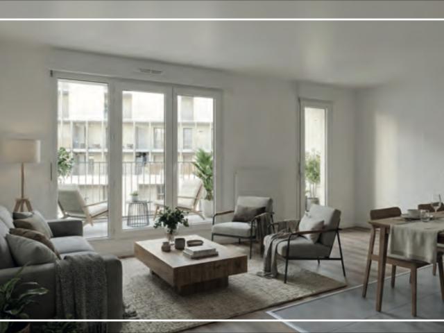 Appartement lumineux avec terrasse Parking en sous sol Notaire Offert