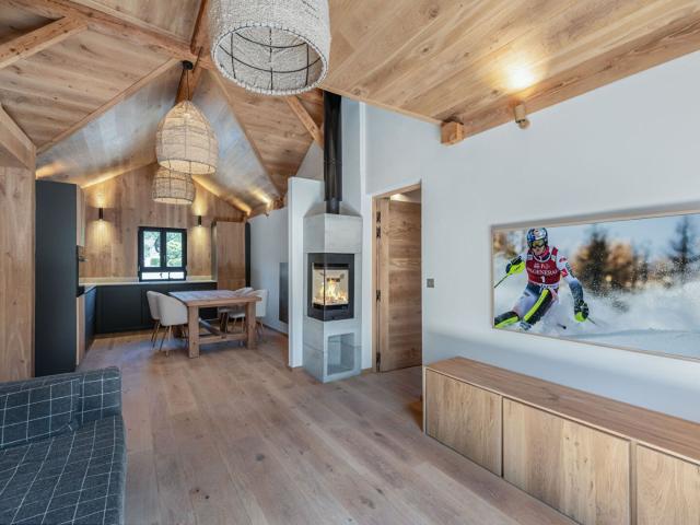 Appartement lumineux de 4 pièces avec entrée privée Dernie. 69m² Megève