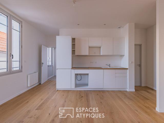 Appartement lumineux en dernier étage aux pieds du Bassin