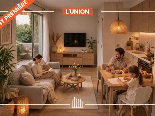 Appartement L'Union 3 pièces LES JARDINS D'ALMA PROX TOULOUSE