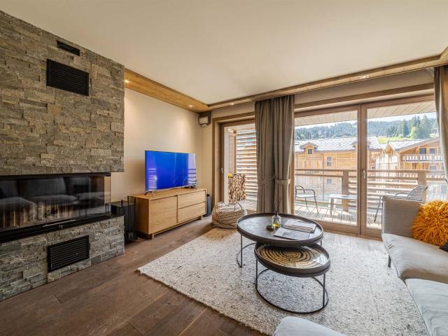 Appartement Luxueux Meublé de 2 Chambres avec Une Chambre Ca. 70m² Les Gets