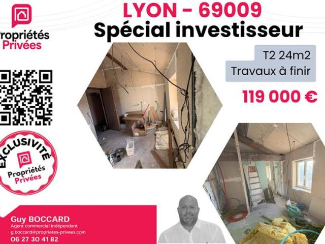 Appartement Lyon 2 pièce s 24 m2
